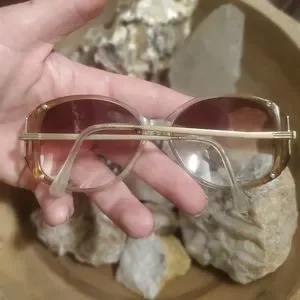 Vintage Oversized Kenmark Sunglasses. Vintage Billy Dee main image 4